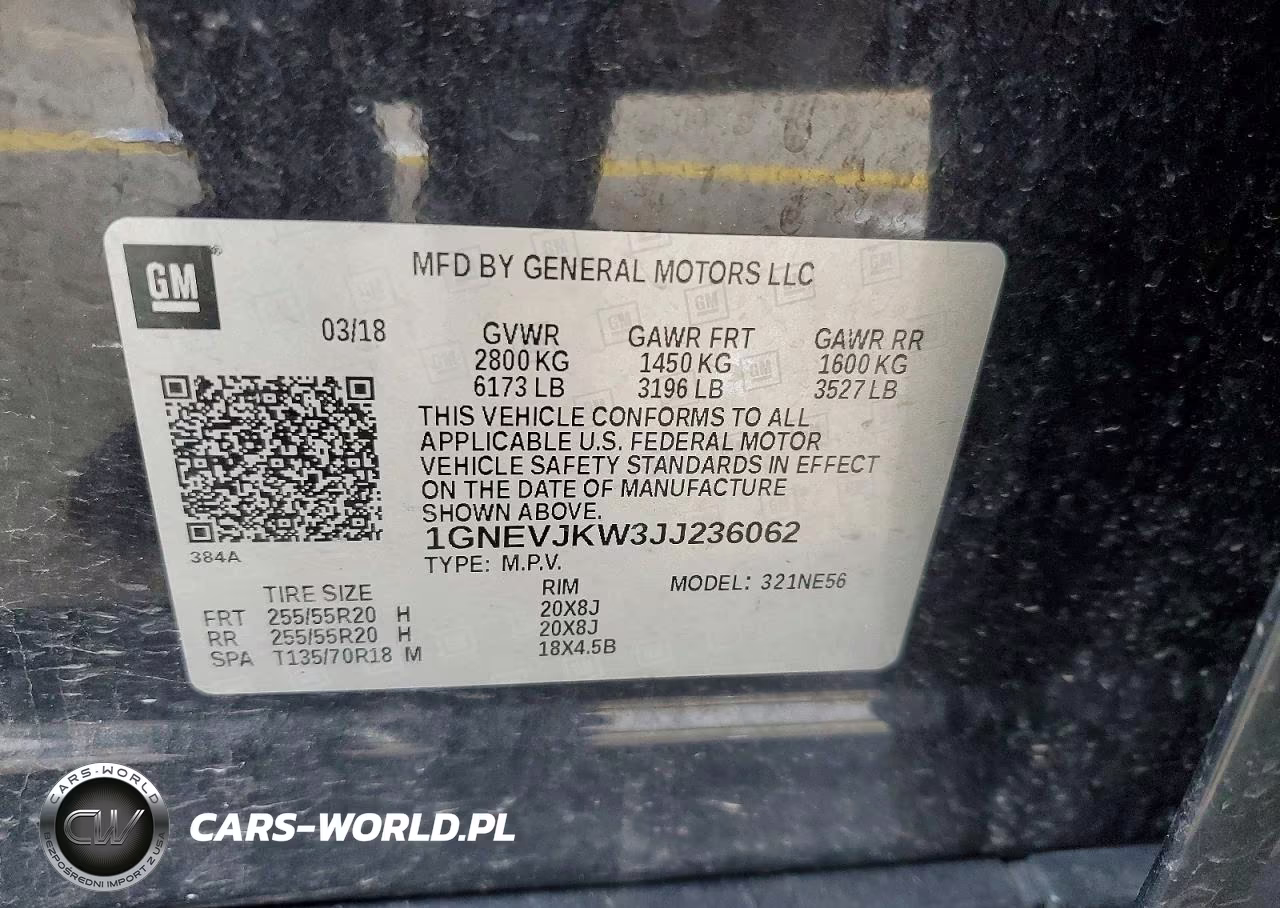 2018 Chevrolet Traverse Premier VIN:1GNEVJKW3JJ236062 - 13
