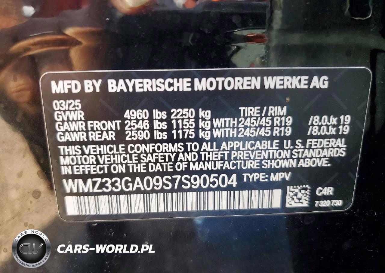 2025 Mini Countryman Jcw All4 VIN:WMZ33GA09S7S90504 - 13