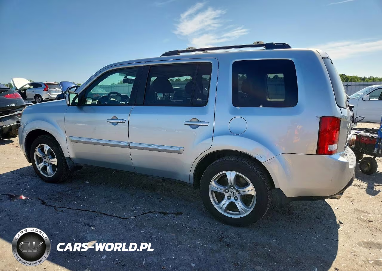 2013 Honda Pilot Exl VIN:5FNYF4H58DB023686 - 2