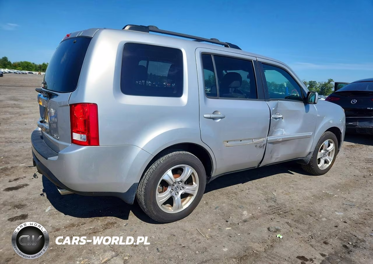 2013 Honda Pilot Exl VIN:5FNYF4H58DB023686 - 3