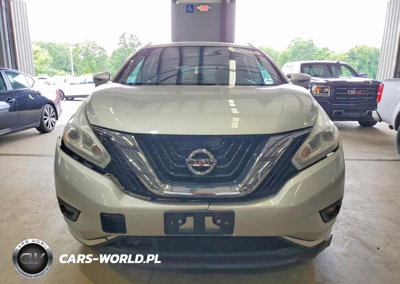 2017 Nissan Murano Sl VIN:5N1AZ2MH1HN101046 - 5