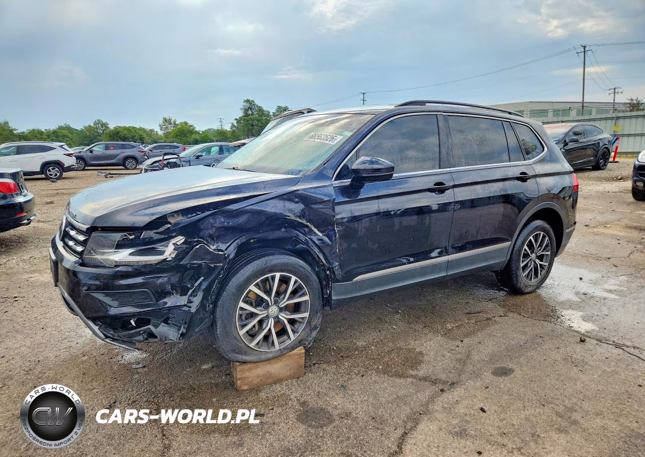 2020 Volkswagen Tiguan Se VIN:3VV2B7AX9LM088508 - 1