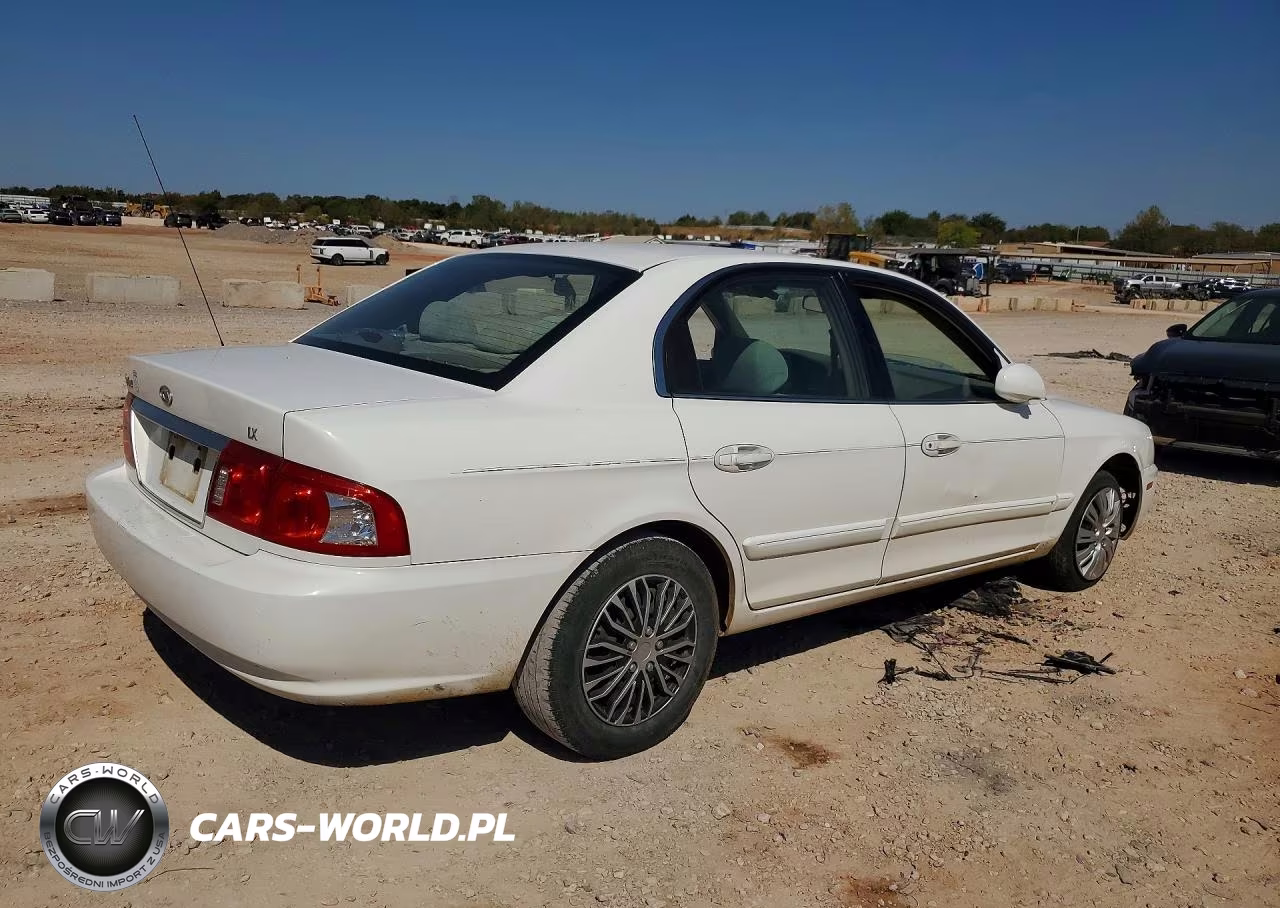 2004 Kia Optima Lx VIN:KNAGD126145318693 - 3