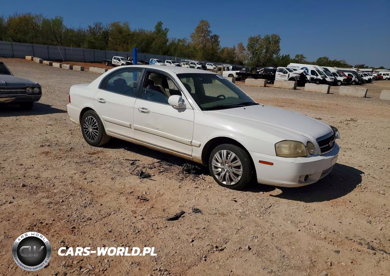 2004 Kia Optima Lx VIN:KNAGD126145318693 - 4