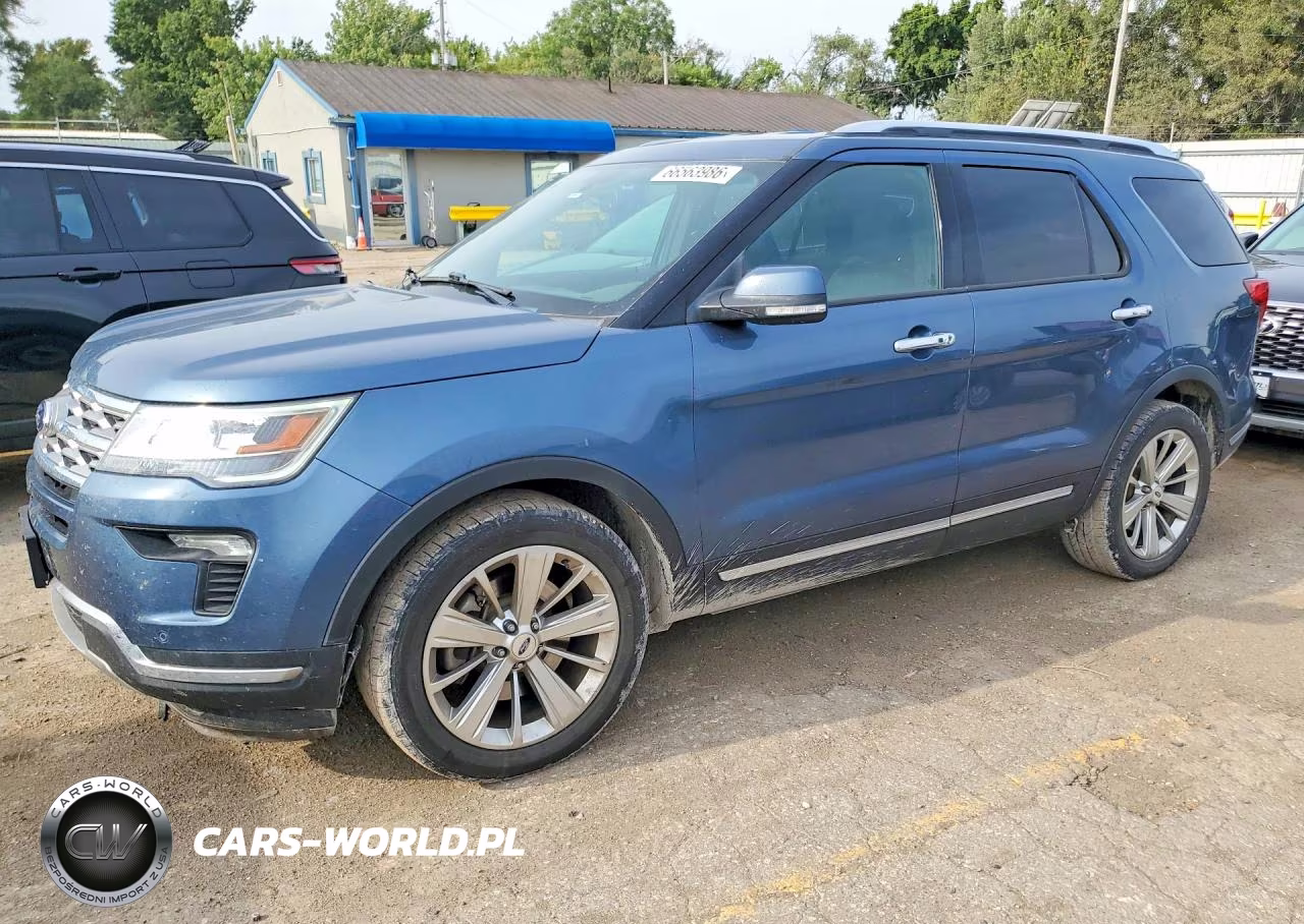 2019 Ford Explorer Limited VIN:1FM5K8F8XKGA91795 - 1