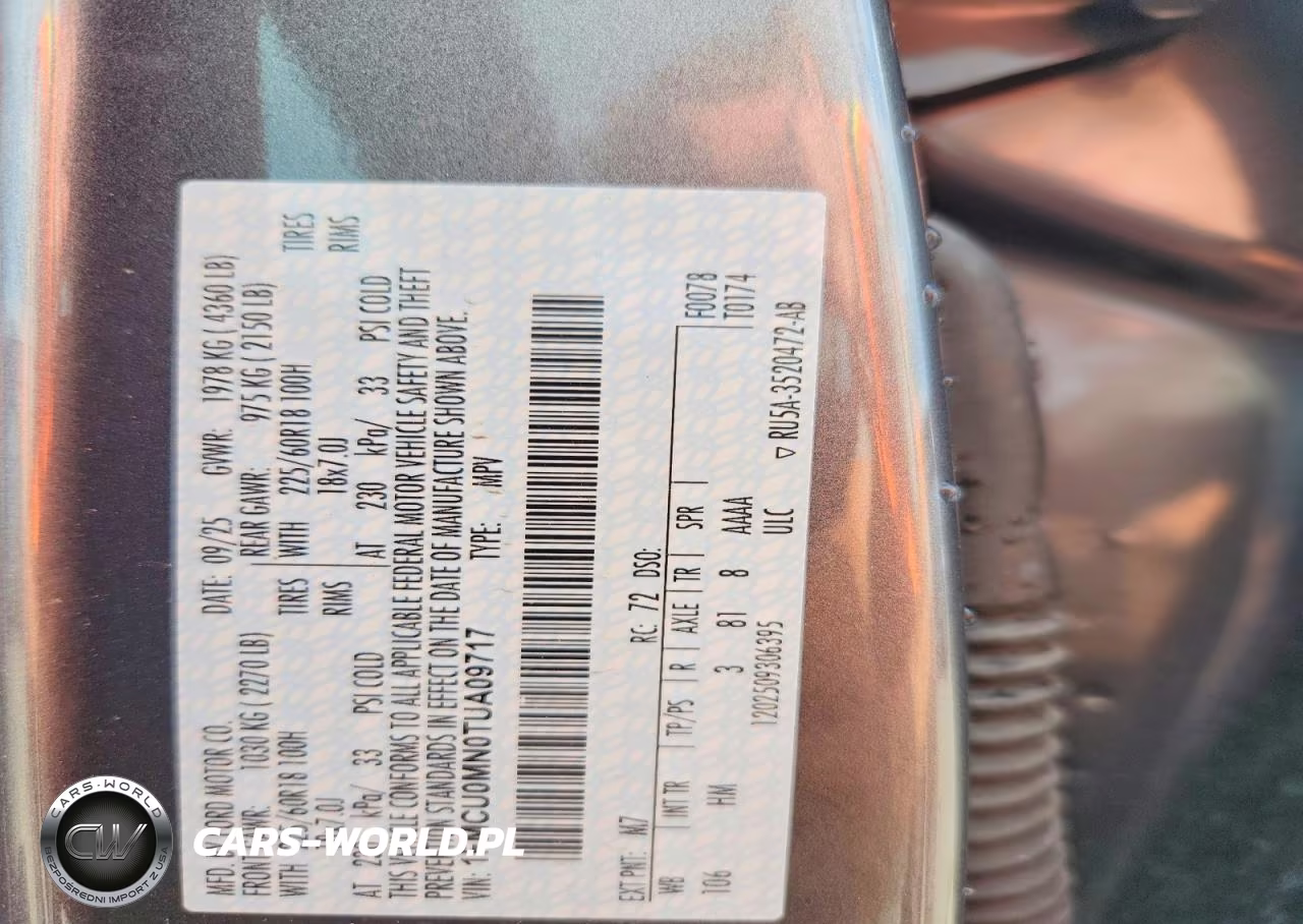 2026 Ford Escape St Line VIN:1FMCU0MN0TUA09717 - 14