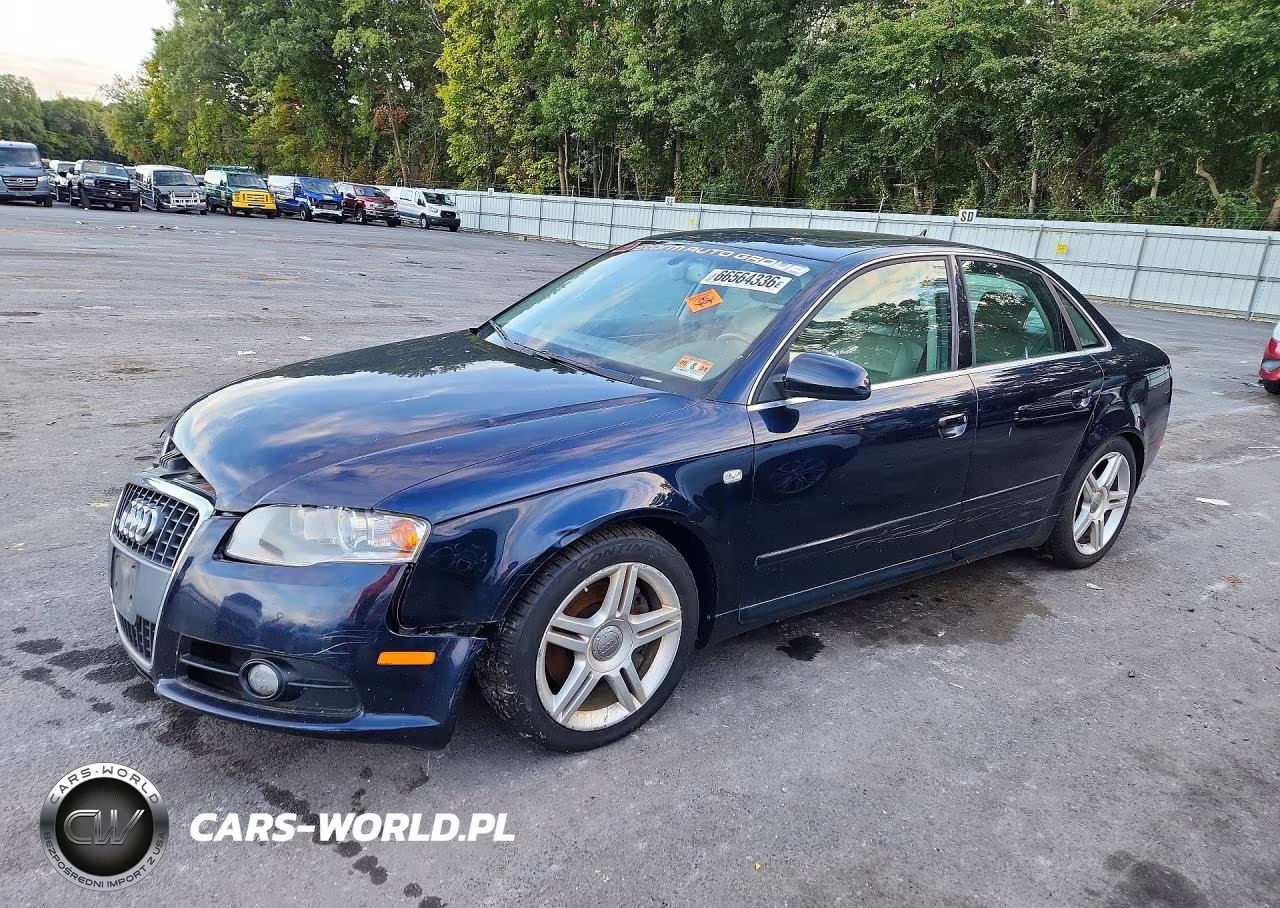 2008 Audi A4 2.0T Quattro VIN:WAUDF78E18A019541 - 1