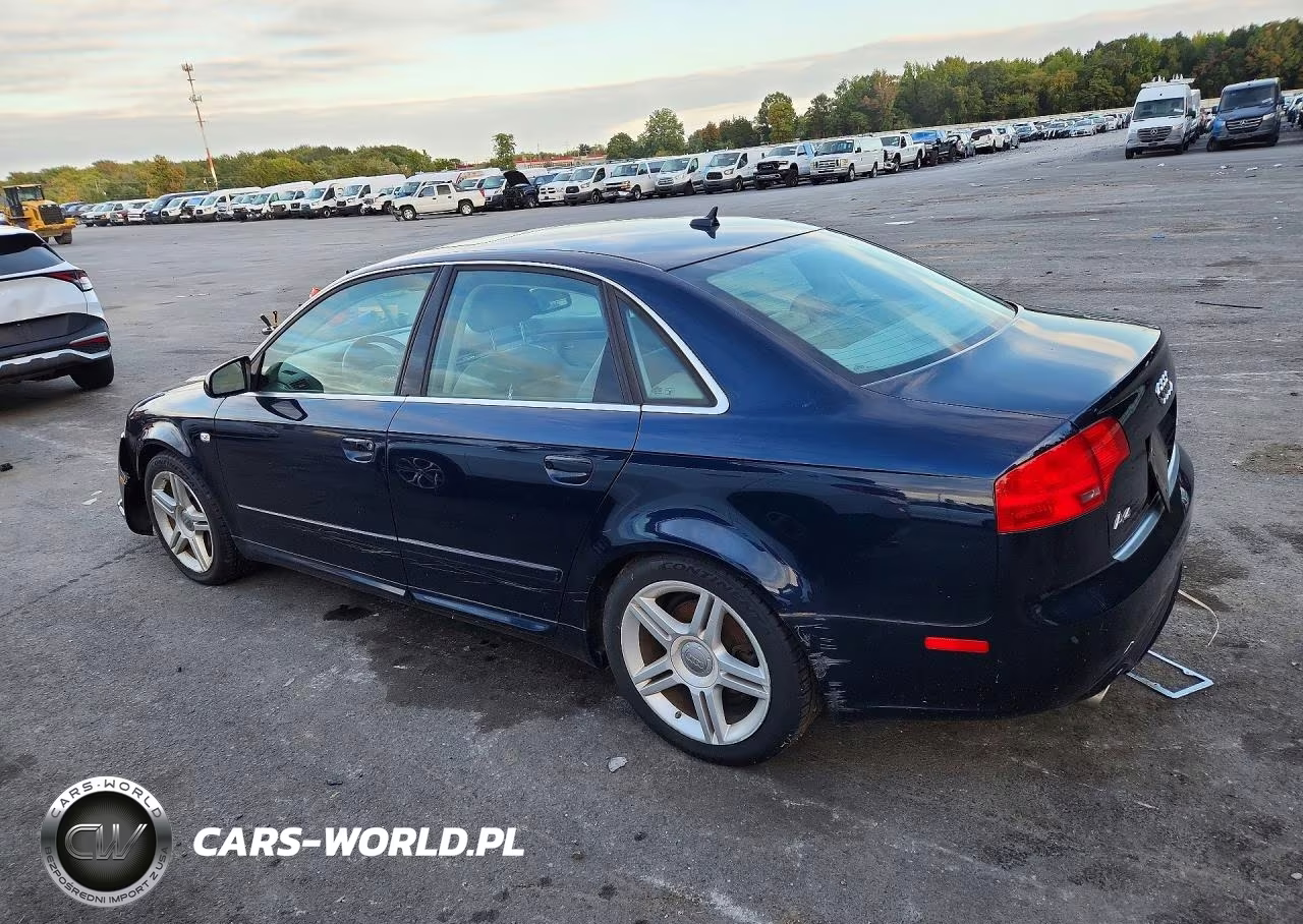 2008 Audi A4 2.0T Quattro VIN:WAUDF78E18A019541 - 2