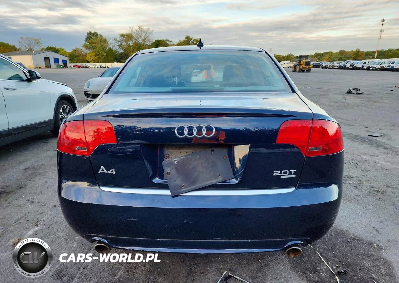 2008 Audi A4 2.0T Quattro VIN:WAUDF78E18A019541 - 6