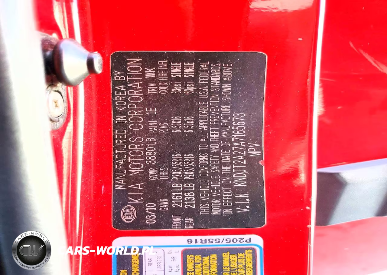 2010 Kia Soul + VIN:KNDJT2A27A7165673 - 13