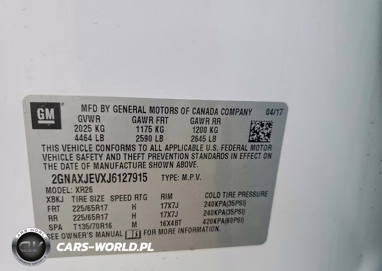 2018 Chevrolet Equinox Lt VIN:2GNAXJEVXJ6127915 - 13