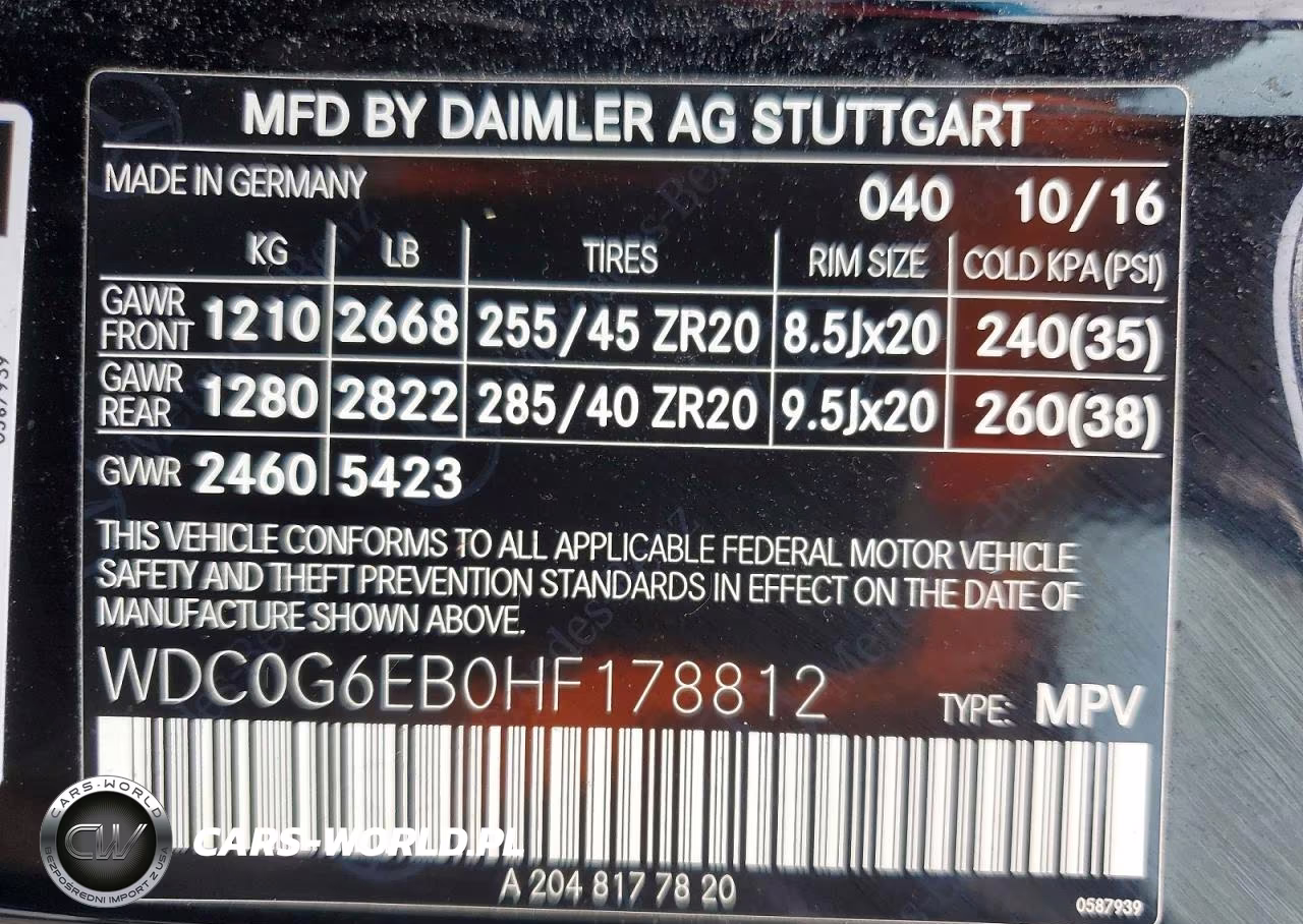 2017 Mercedes-Benz Glc 43 4Matic Amg VIN:WDC0G6EB0HF178812 - 14