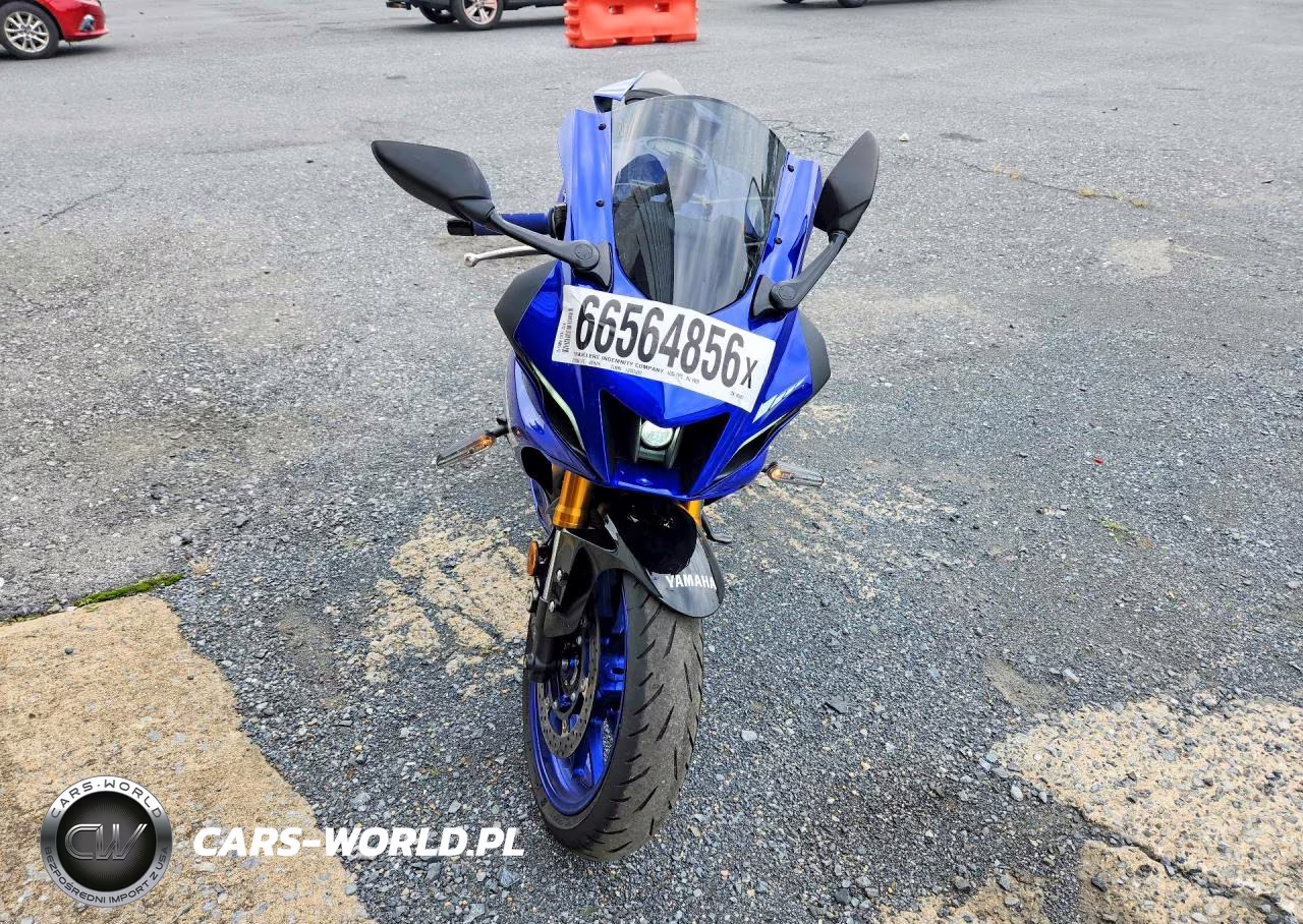 2025 Yamaha Yzfr7 VIN:JYARM38E5SA016037 - 2