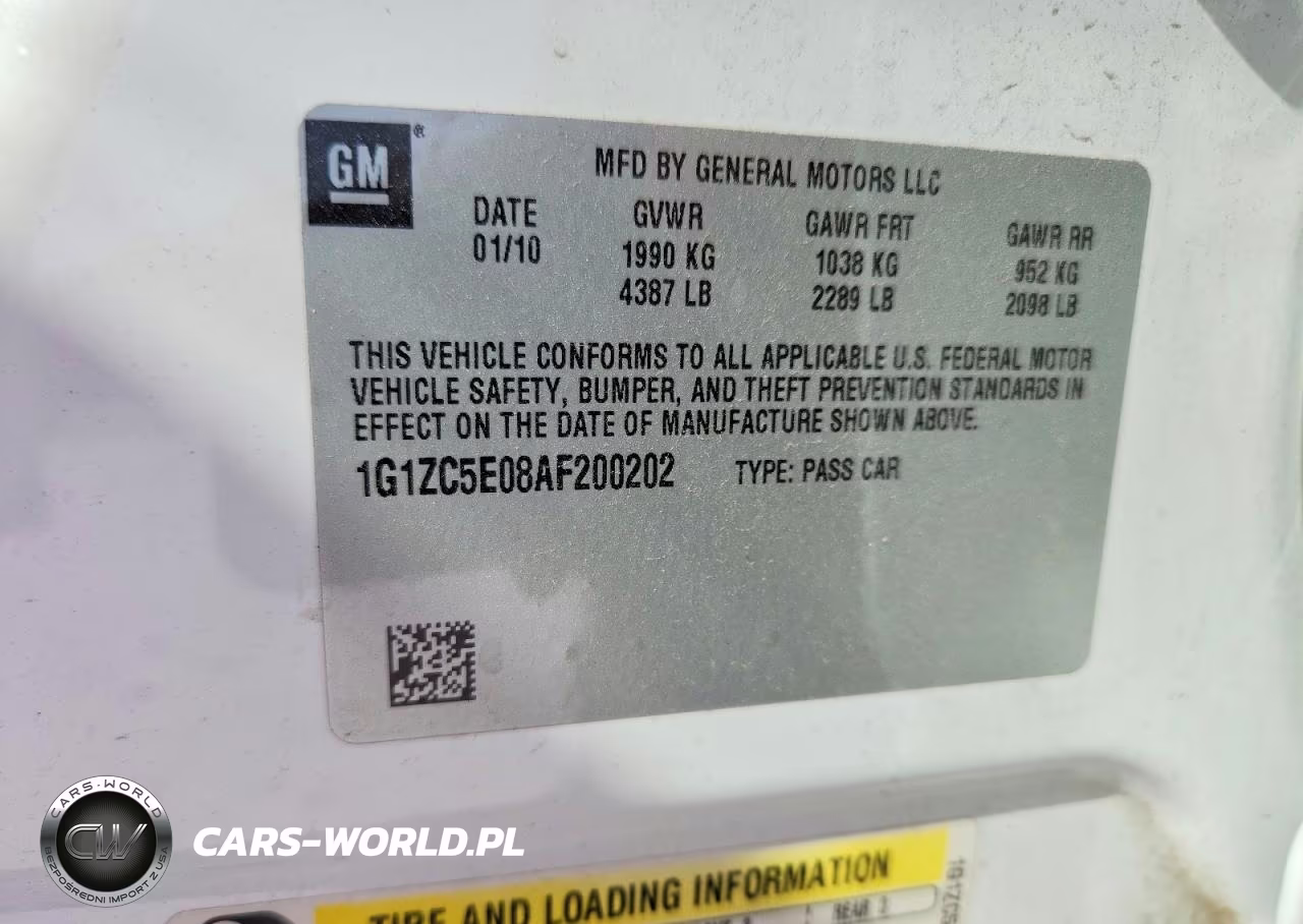 2010 Chevrolet Malibu 1Lt VIN:1G1ZC5E08AF200202 - 12