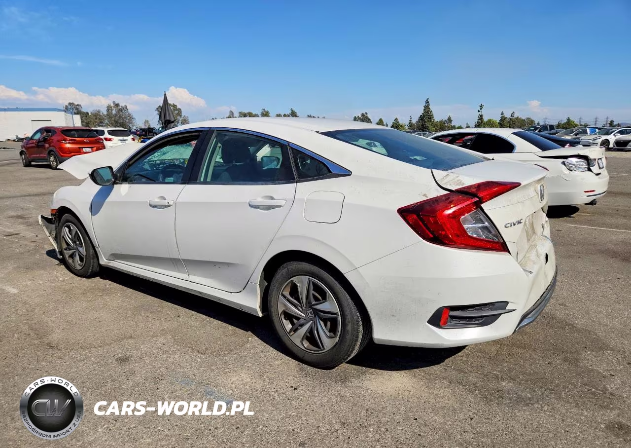 2019 Honda Civic Lx VIN:2HGFC2F61KH584238 - 2