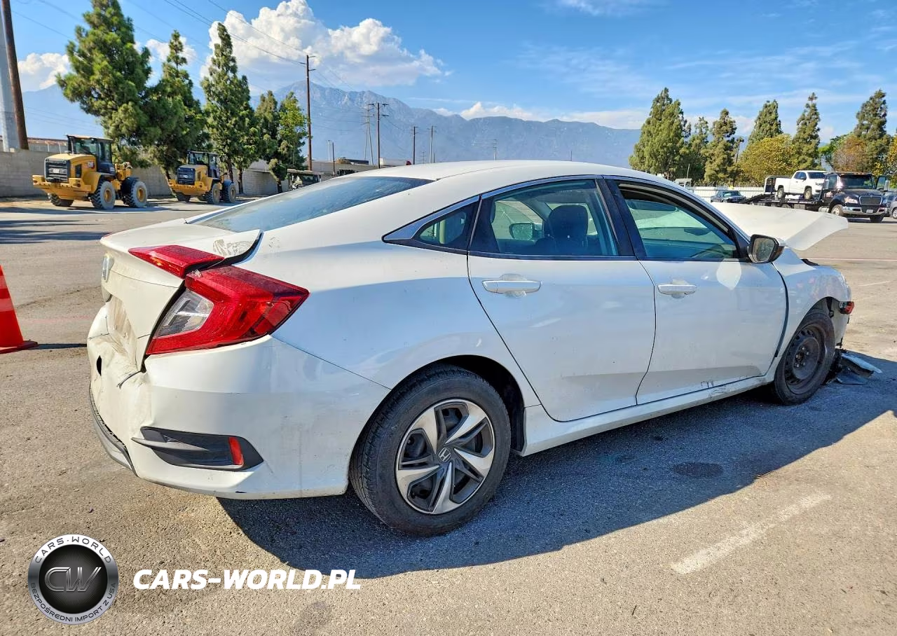 2019 Honda Civic Lx VIN:2HGFC2F61KH584238 - 3