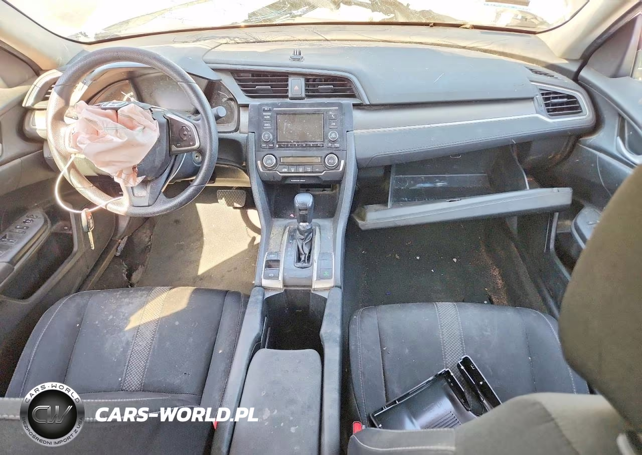 2019 Honda Civic Lx VIN:2HGFC2F61KH584238 - 8