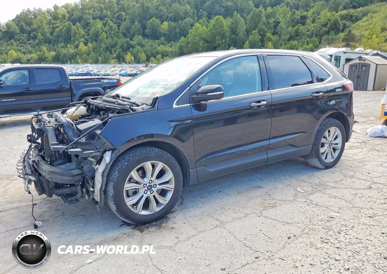 2022 Ford Edge Titanium VIN:2FMPK4K97NBB06569 - 1