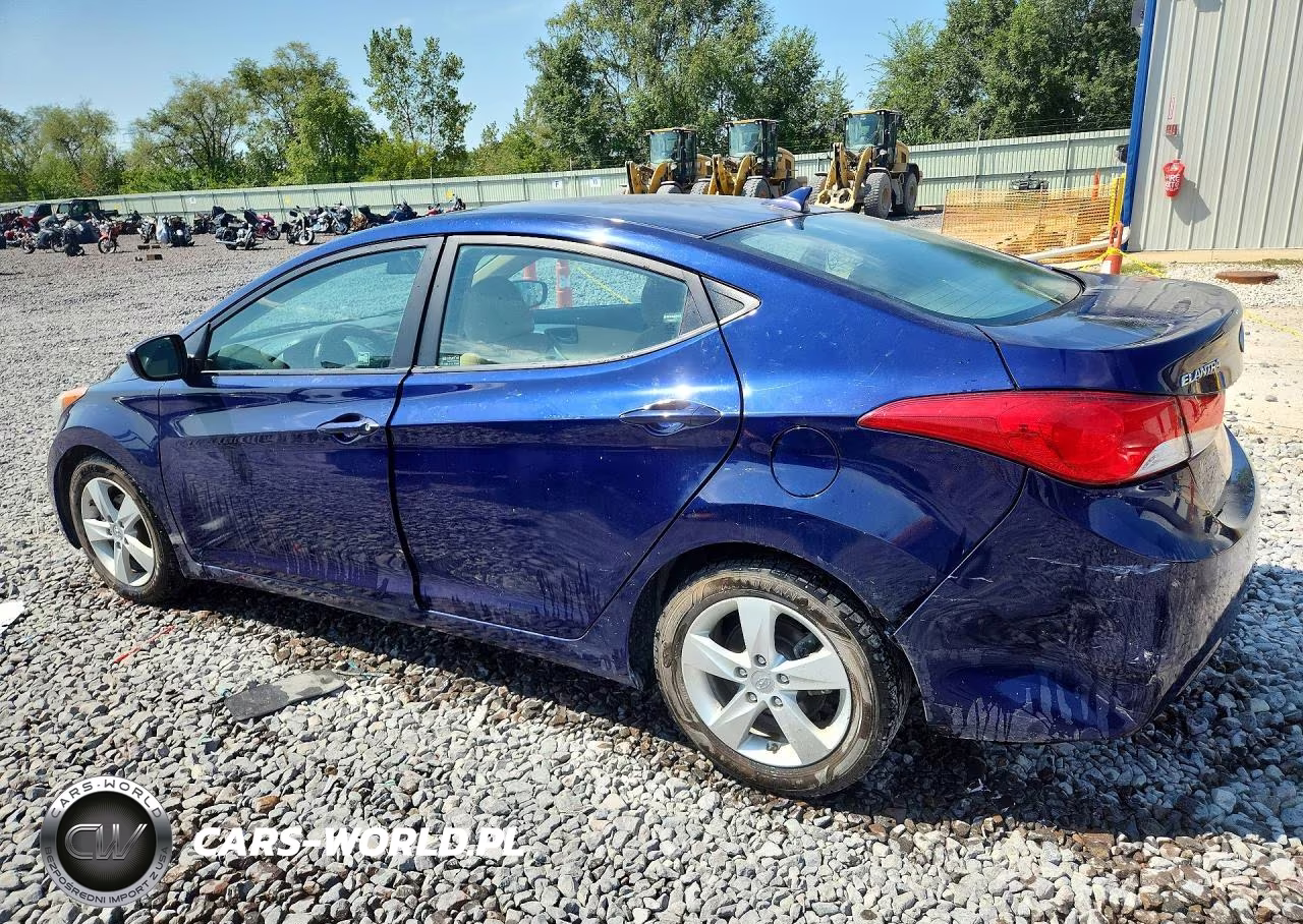 2013 Hyundai Elantra Gls VIN:5NPDH4AE1DH307178 - 2