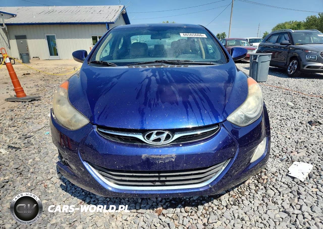 2013 Hyundai Elantra Gls VIN:5NPDH4AE1DH307178 - 5