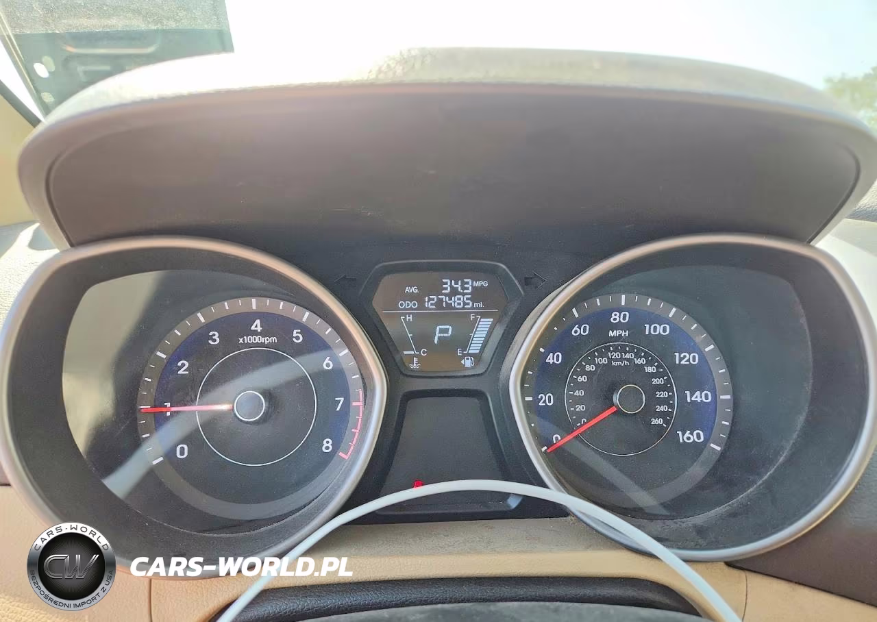 2013 Hyundai Elantra Gls VIN:5NPDH4AE1DH307178 - 9