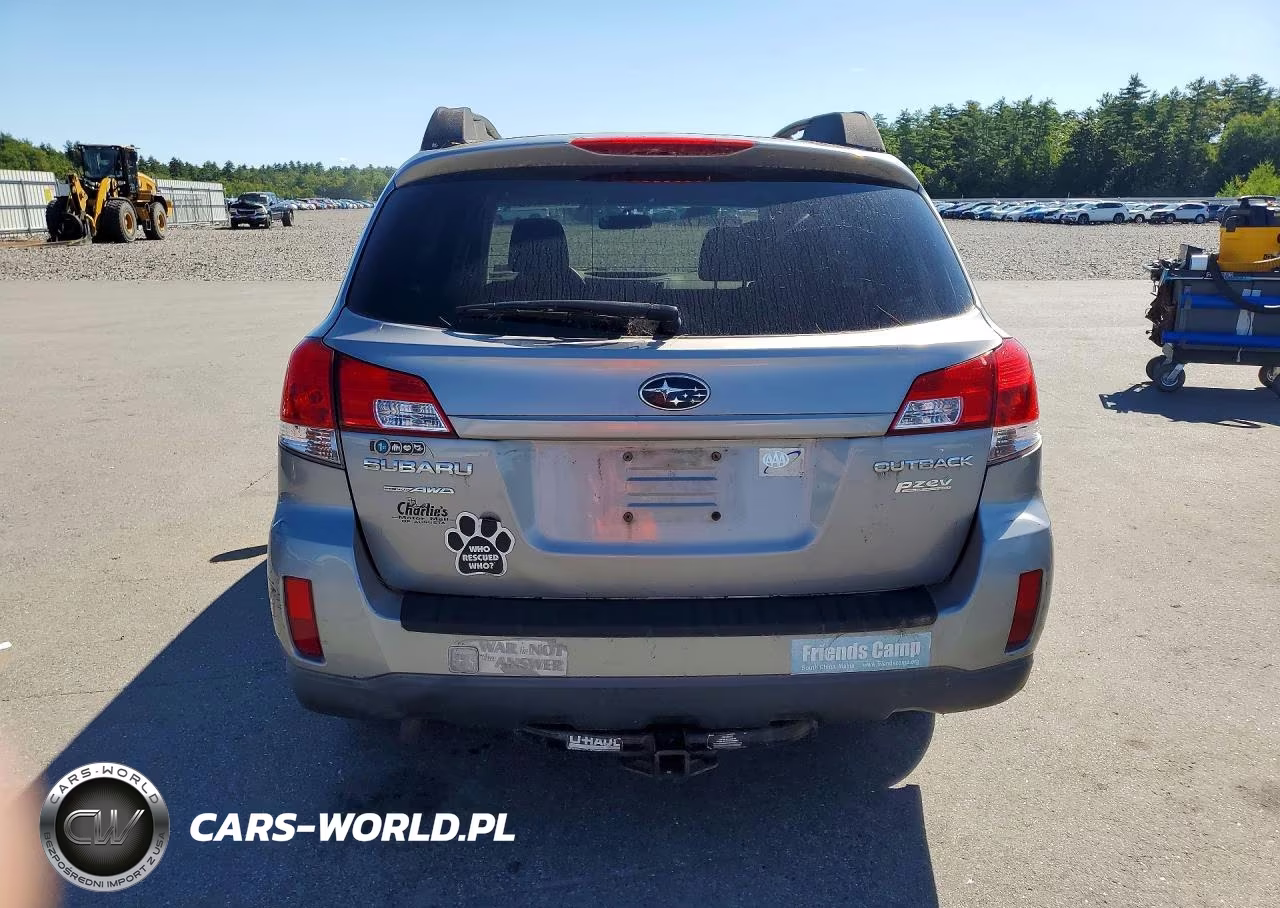 2011 Subaru Outback 2.5I Premium VIN:4S4BRBCC4B3372907 - 6