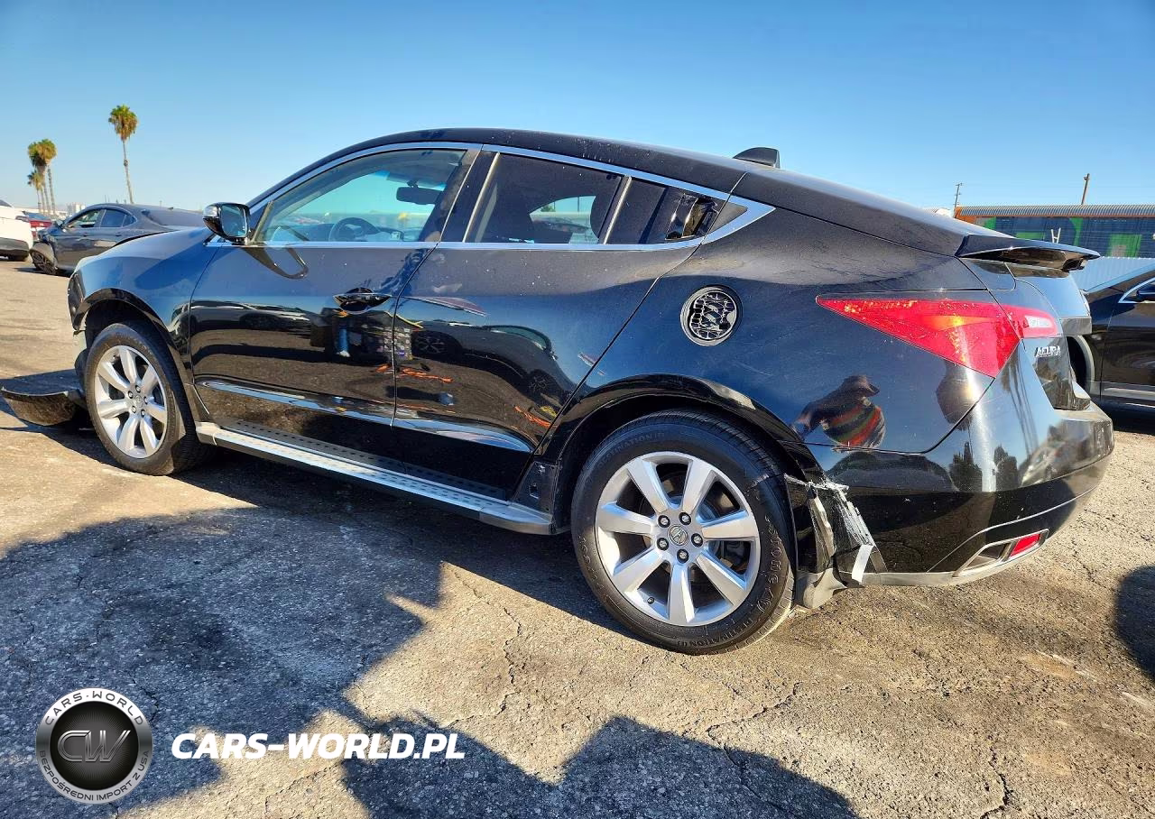 2010 Acura Zdx Advance VIN:2HNYB1H61AH500672 - 2
