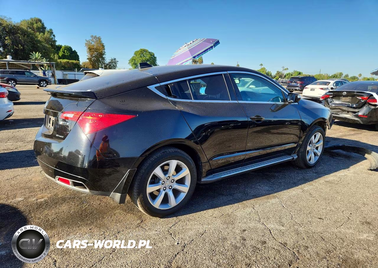 2010 Acura Zdx Advance VIN:2HNYB1H61AH500672 - 3