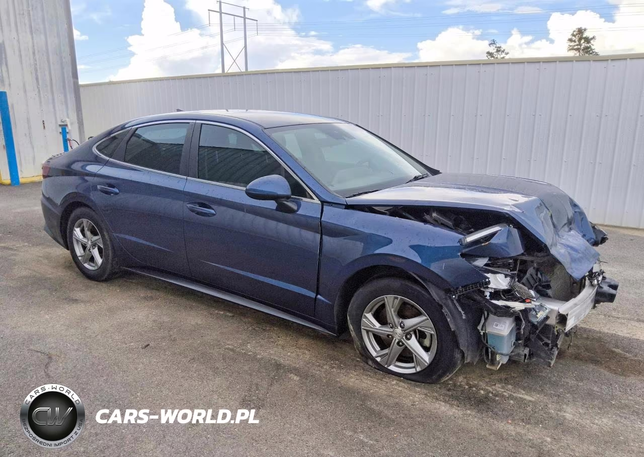2021 Hyundai Sonata Se VIN:5NPEG4JA7MH104896 - 4