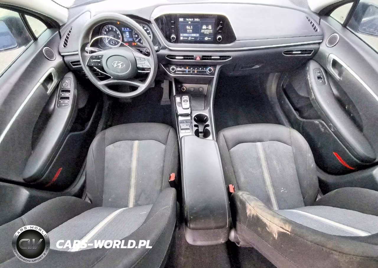 2021 Hyundai Sonata Se VIN:5NPEG4JA7MH104896 - 8