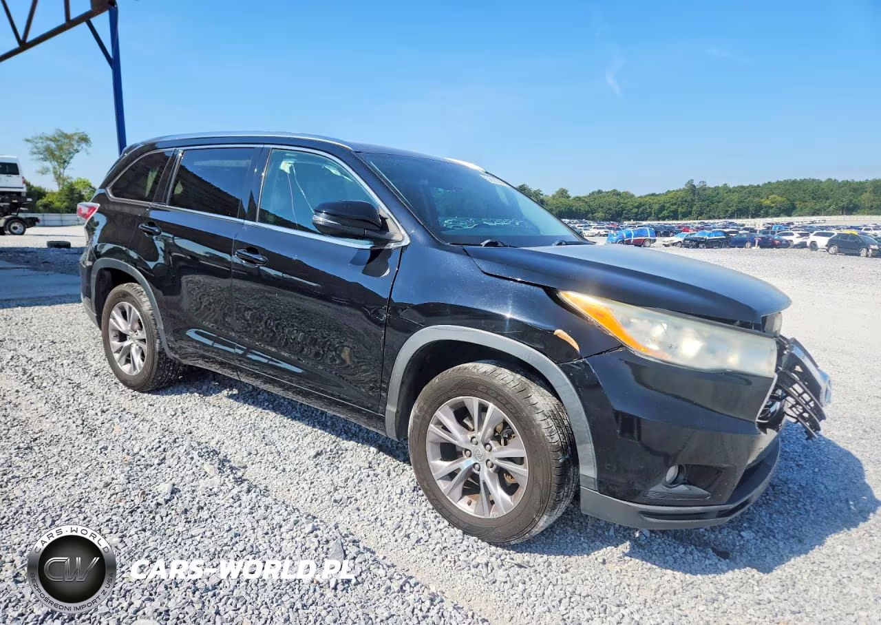 2014 Toyota Highlander Xle VIN:5TDKKRFH7ES009867 - 4