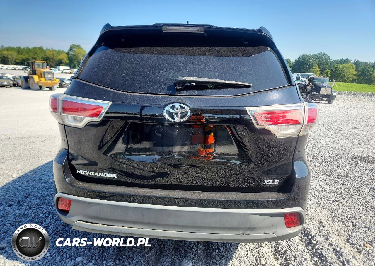 2014 Toyota Highlander Xle VIN:5TDKKRFH7ES009867 - 6
