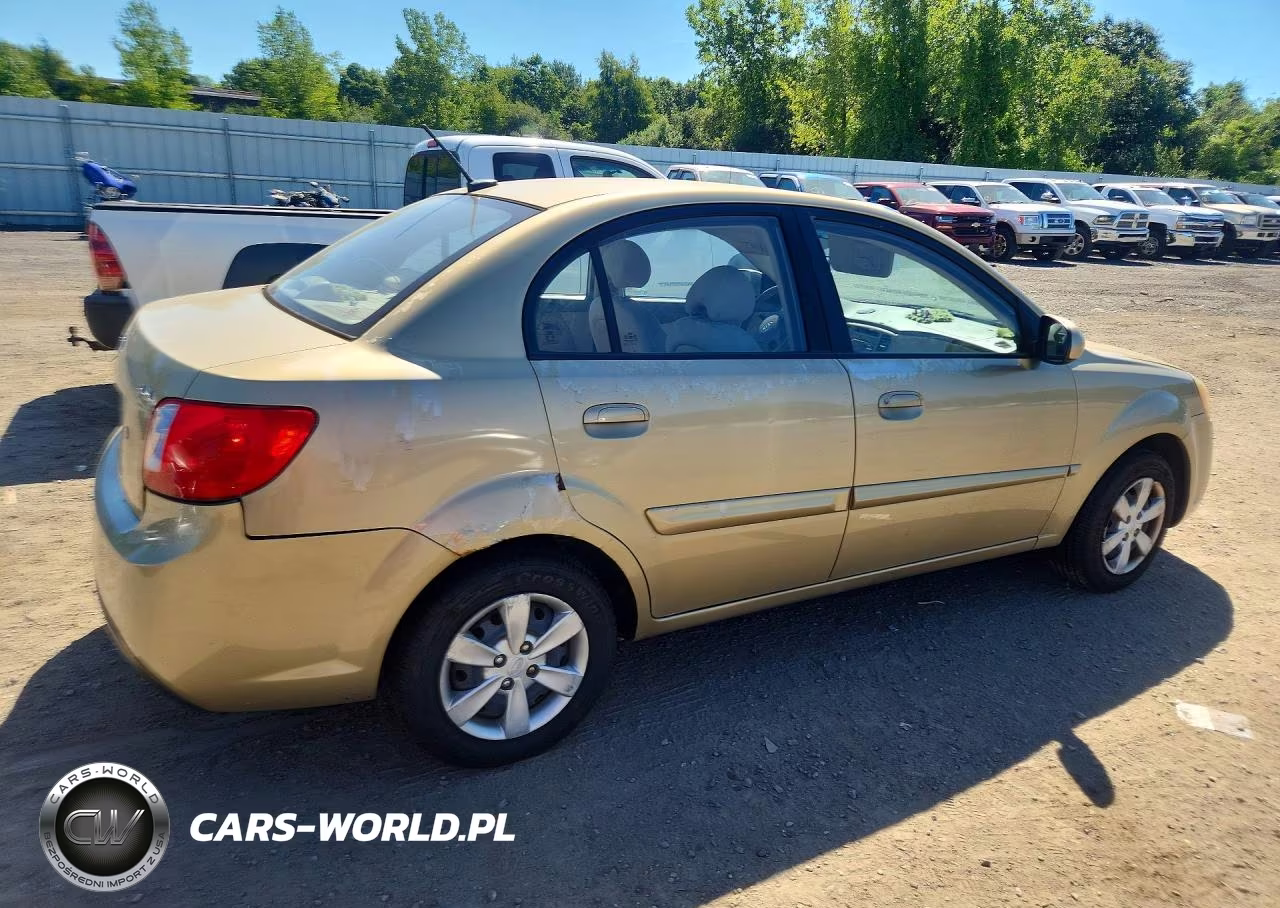 2010 Kia Rio Base VIN:KNADH4A39A6624109 - 3