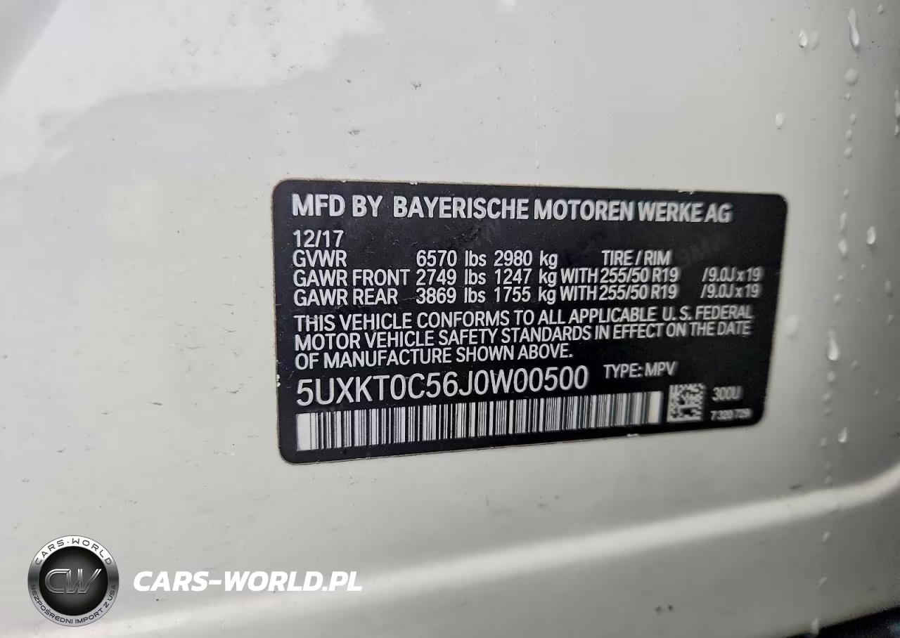 2018 BMW X5 Xdr40E VIN:5UXKT0C56J0W00500 - 13