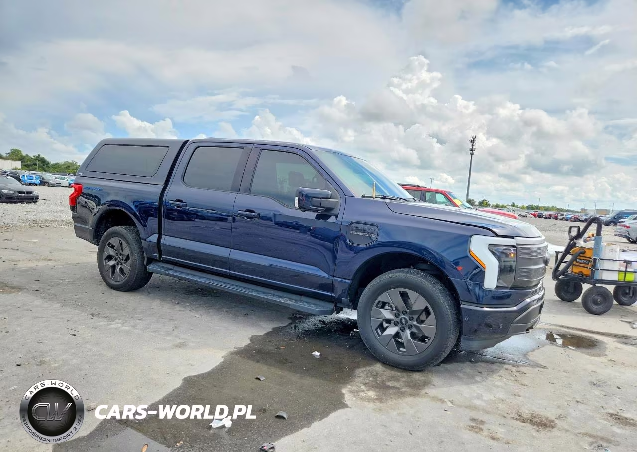 2023 Ford F150 Lightning Pro VIN:1FTVW1EV5PWG34474 - 4