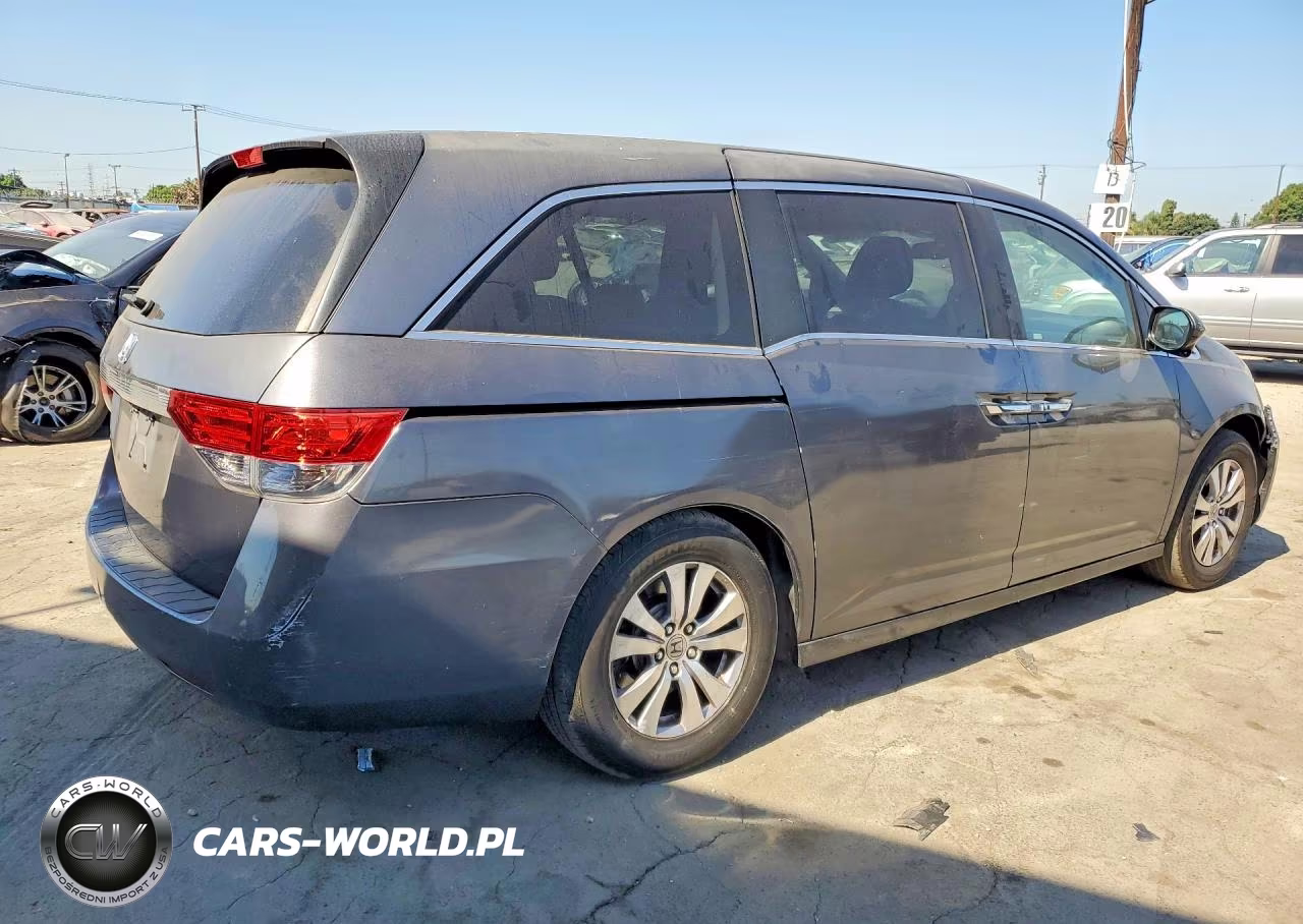 2014 Honda Odyssey Exl VIN:5FNRL5H64EB128223 - 3