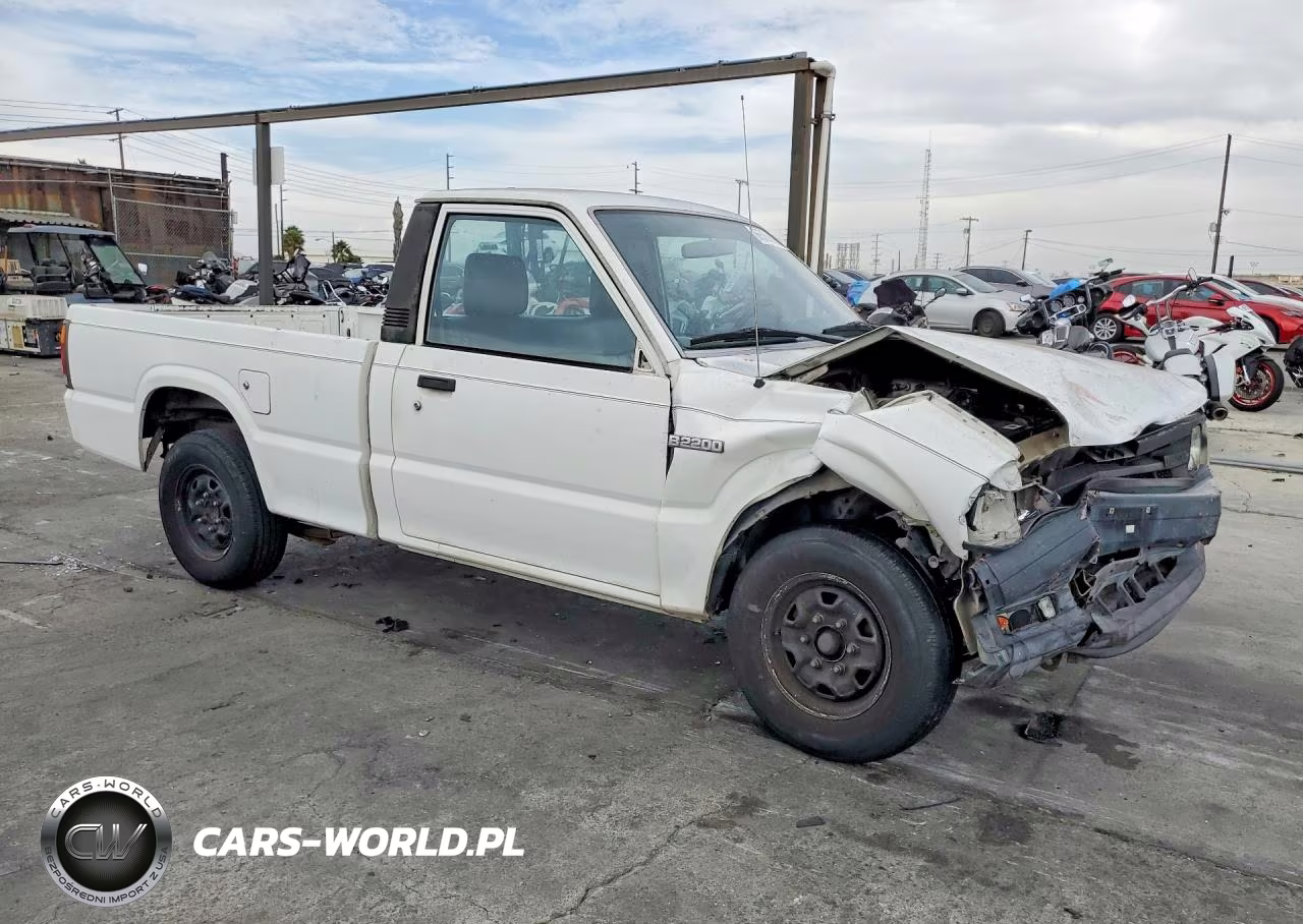 1992 Mazda B2200 Short Bed VIN:JM2UF1236N0289367 - 4