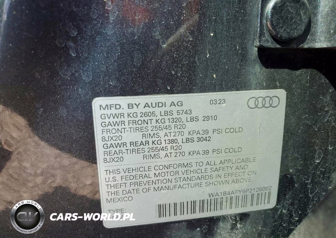 2023 Audi Sq5 Premium Plus VIN:WA1B4AFY6P2126002 - 14