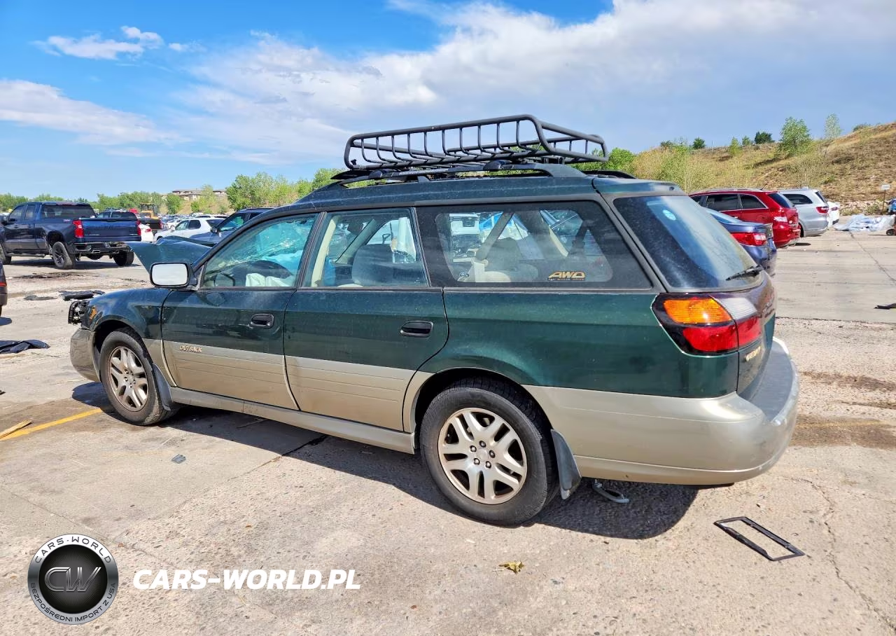 2002 Subaru Legacy Outback VIN:4S3BH665927652150 - 2