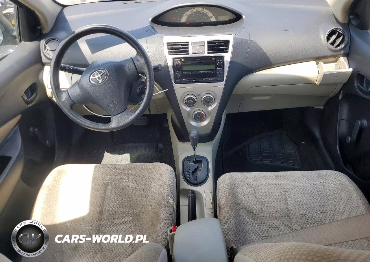 2008 Toyota Yaris Base VIN:JTDBT923481292124 - 8