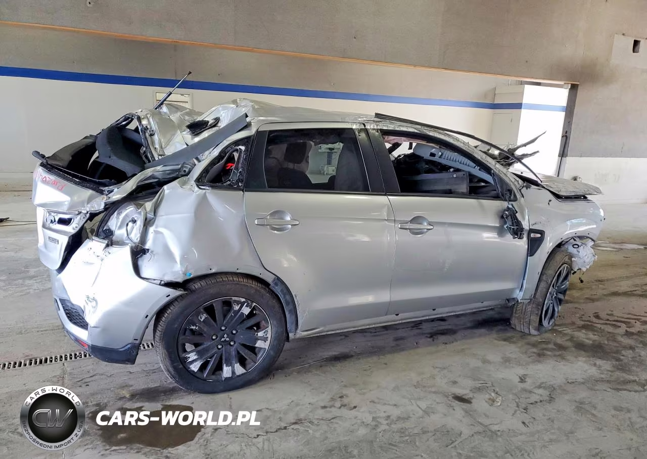 2022 Mitsubishi Outlander Sport Es VIN:JA4APUAUXNU020629 - 3