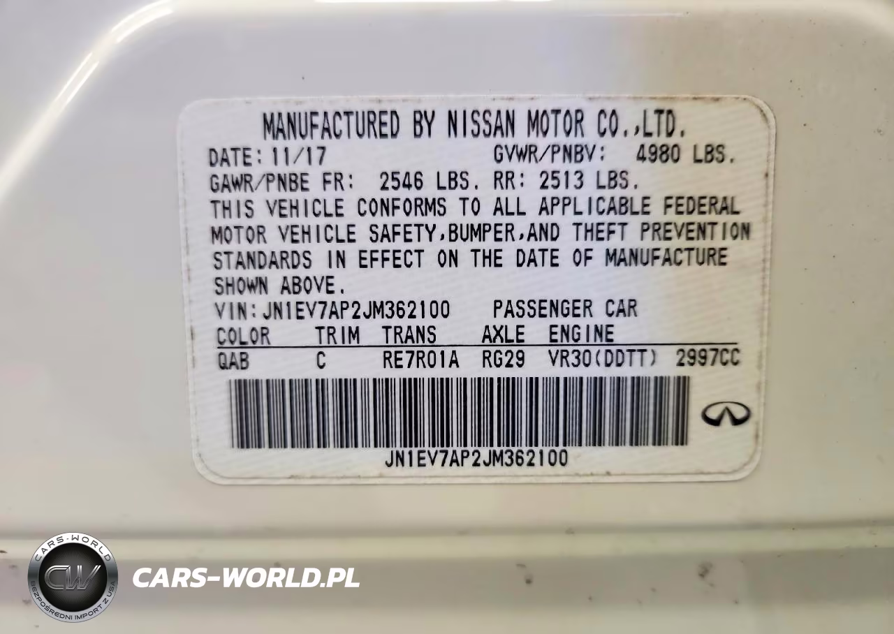 2018 Infiniti Q50 3.0T Luxe VIN:JN1EV7AP2JM362100 - 12
