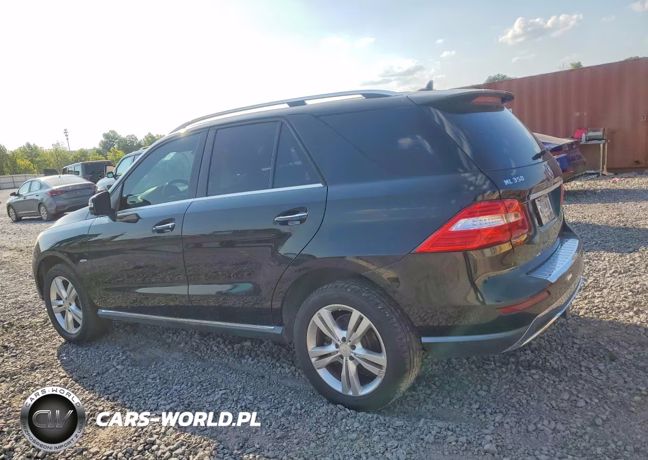 2012 Mercedes-Benz Ml 350 Bluetec VIN:4JGDA2EB5CA057714 - 2