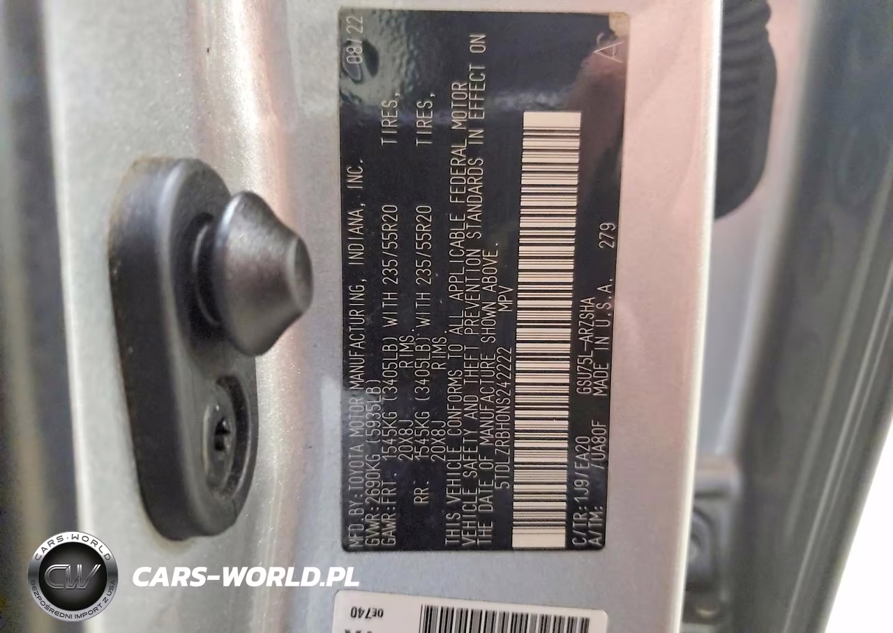 2022 Toyota Highlander Xse VIN:5TDLZRBH0NS242222 - 13
