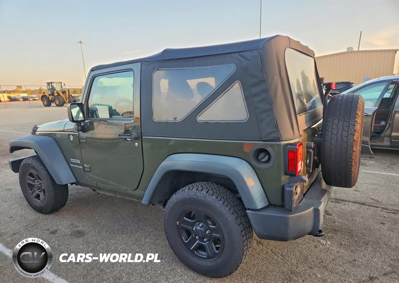 2015 Jeep Wrangler Sport VIN:1C4AJWAG1FL642752 - 2