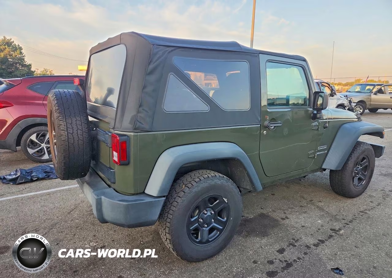 2015 Jeep Wrangler Sport VIN:1C4AJWAG1FL642752 - 3