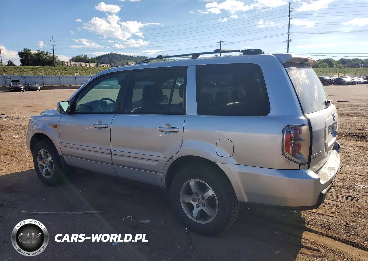 2007 Honda Pilot Exl VIN:5FNYF18597B028320 - 2