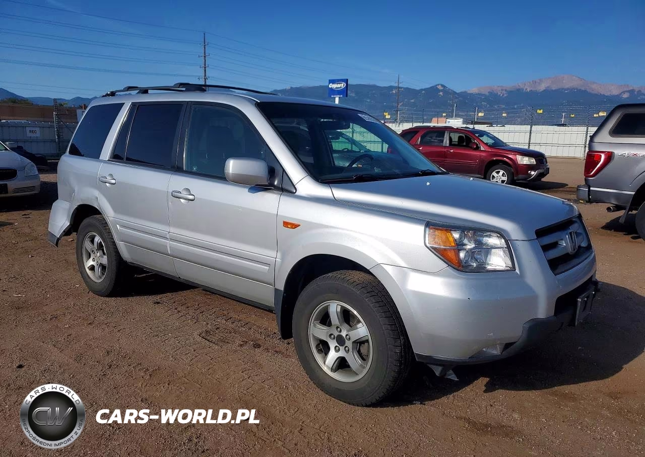 2007 Honda Pilot Exl VIN:5FNYF18597B028320 - 4