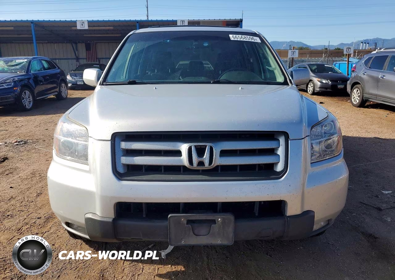 2007 Honda Pilot Exl VIN:5FNYF18597B028320 - 5