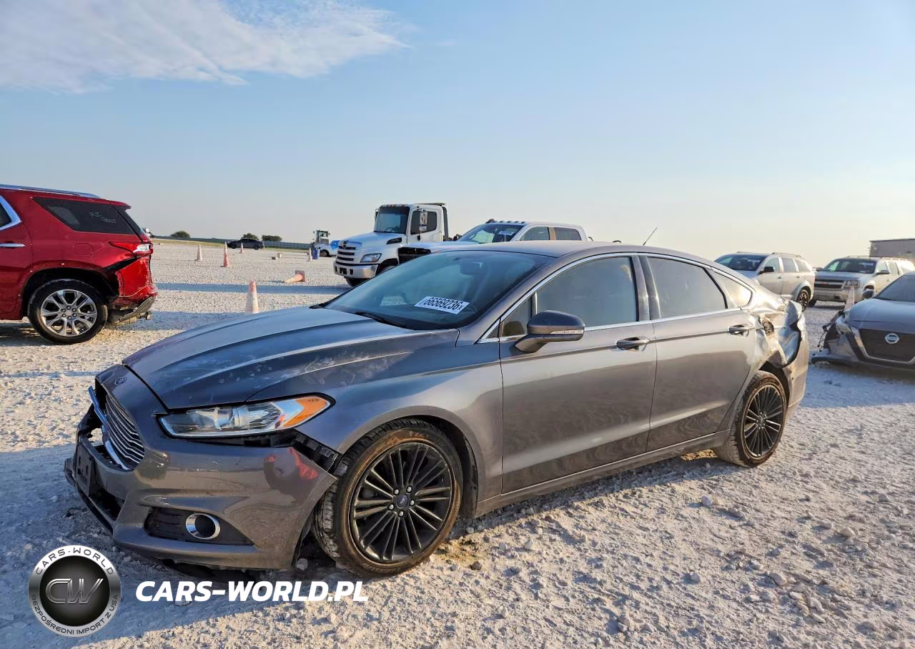 2014 Ford Fusion Se VIN:3FA6P0HD5ER377336 - 1